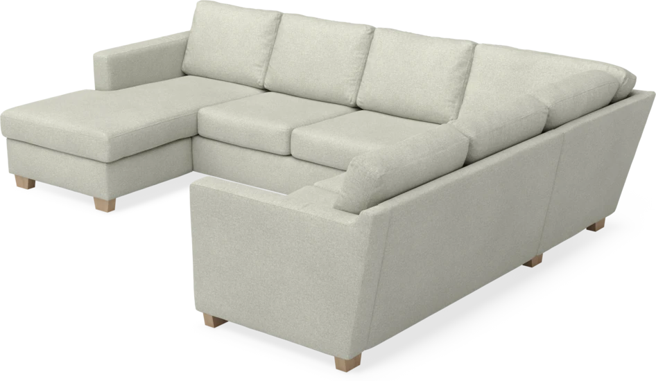 Friday - Hörnsoffa, 3+2-sits med schäslong vänster - Beige