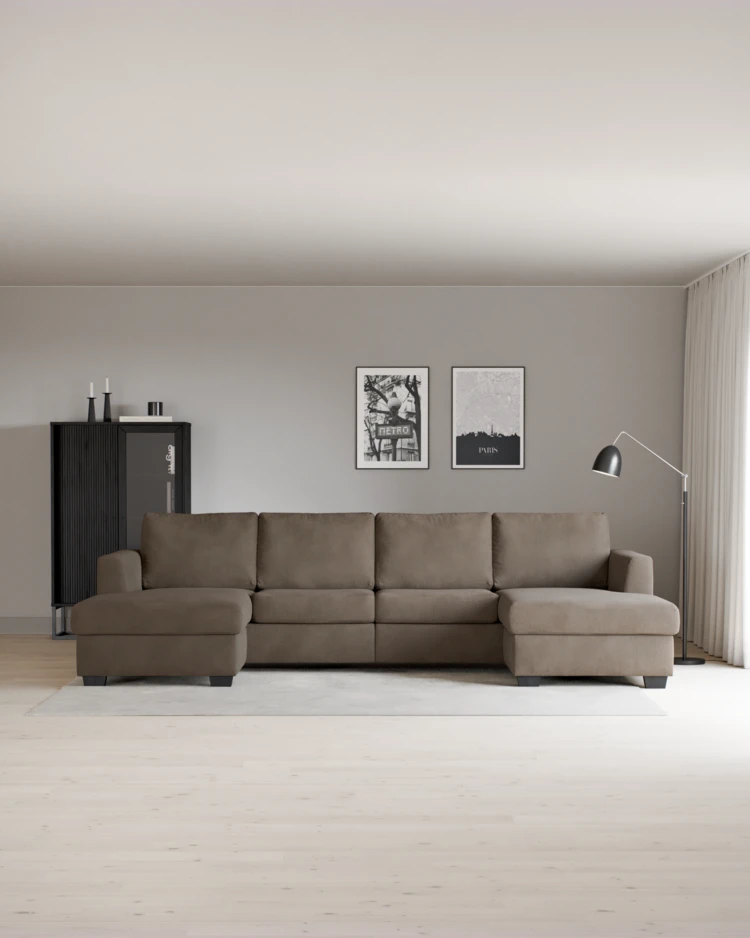 Friday - 2-sits soffa med två schäslonger - inspiration