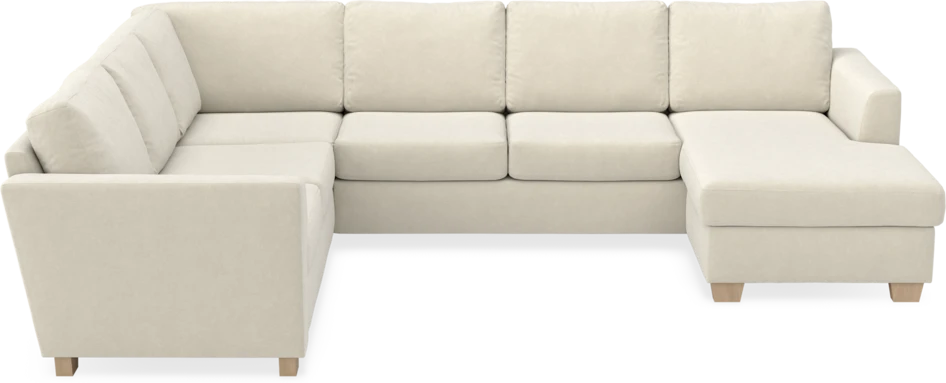 Friday - Hörnsoffa, 2+3-sits med schäslong höger - Beige