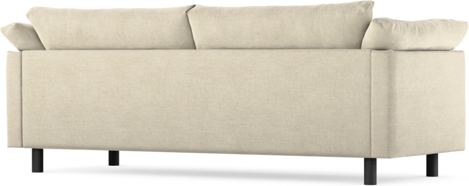 Cherrie - 3-sits soffa, fast klädsel - Beige