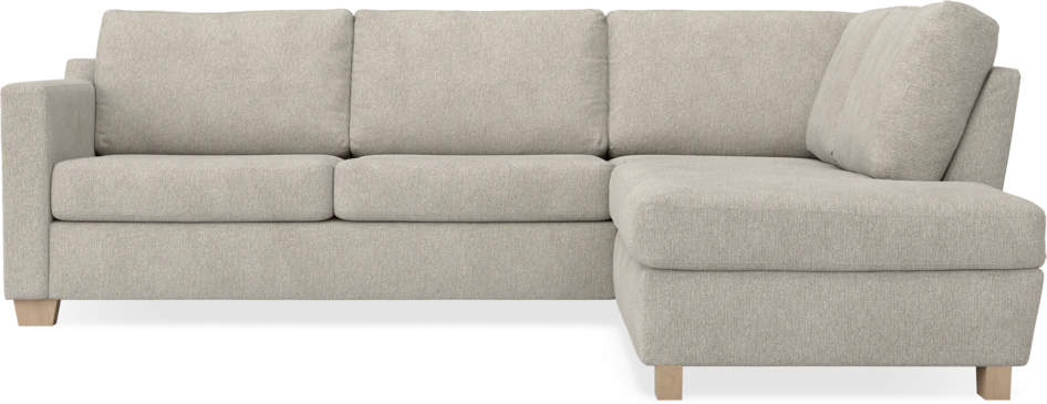 Friday - 2,5-sits soffa med divan höger - Beige