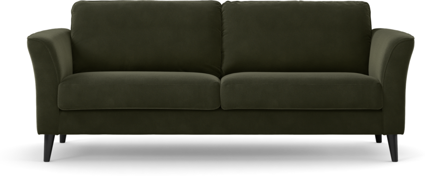 Bridge - 3-sits soffa - Grön