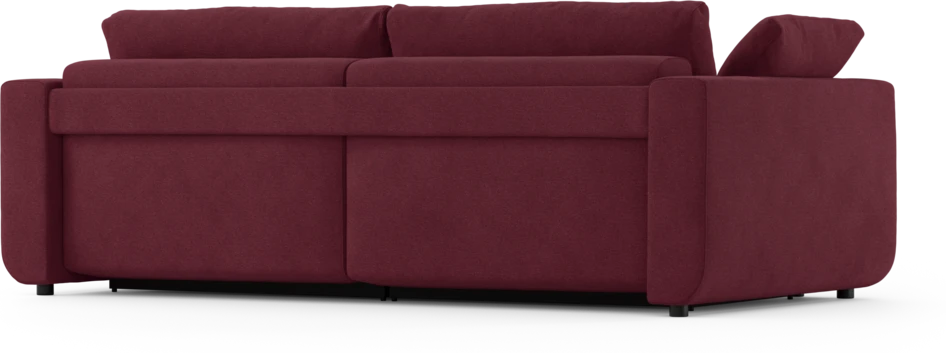 Amie - Bäddsoffa 3-sits - Röd