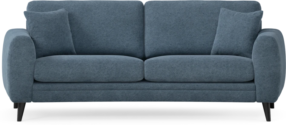 Eden - 2,5-sits soffa svängd - Blå