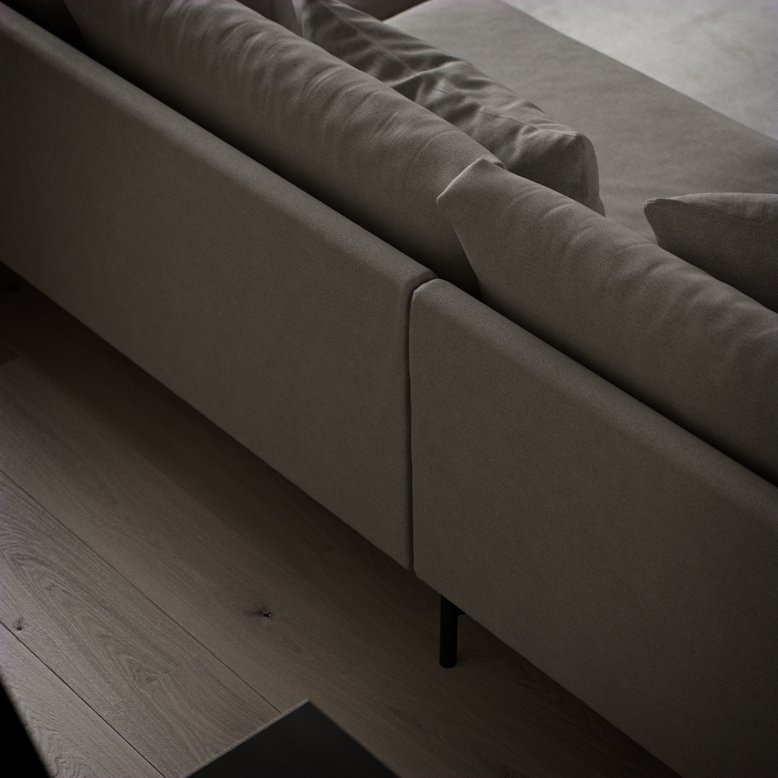 Harper - 3-sits soffa med divan vänster - inspiration