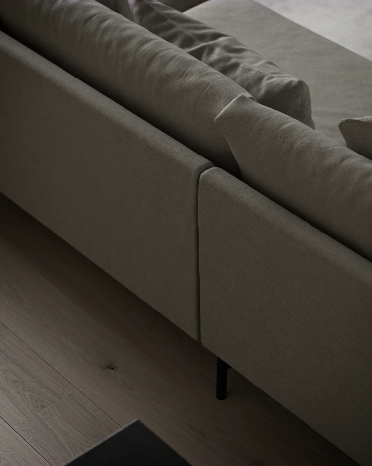 Harper - 3-sits soffa med divan vänster - inspiration