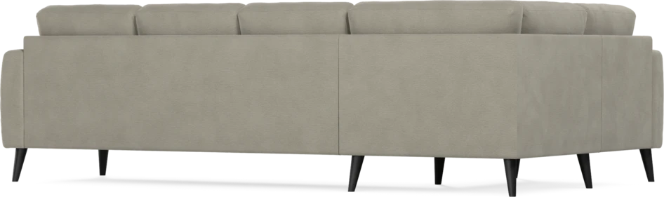 Eden - Hörnsoffa, 1+3-sits - Brun