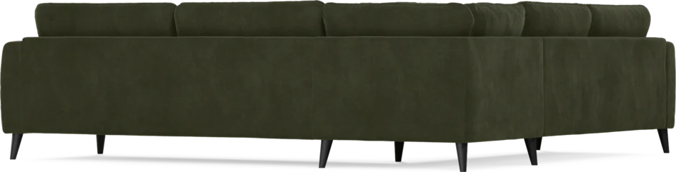 Bridge - Hörnsoffa, 2+3-sits - Grön