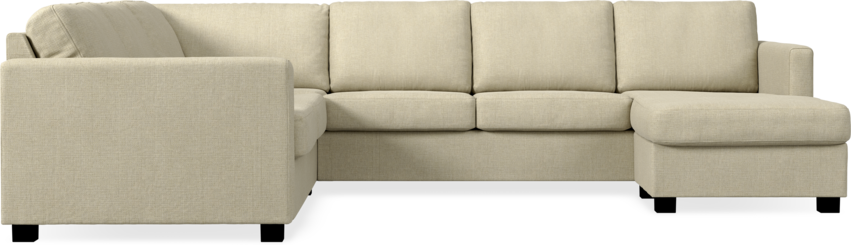 Nevada - Hörnsoffa, 2+3-sits med schäslong höger - Beige