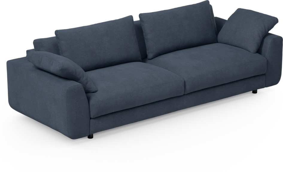 Amie - 4-sits soffa - Blå