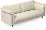 Cherrie - 3-sits soffa, hel dyna, fast klädsel - Beige