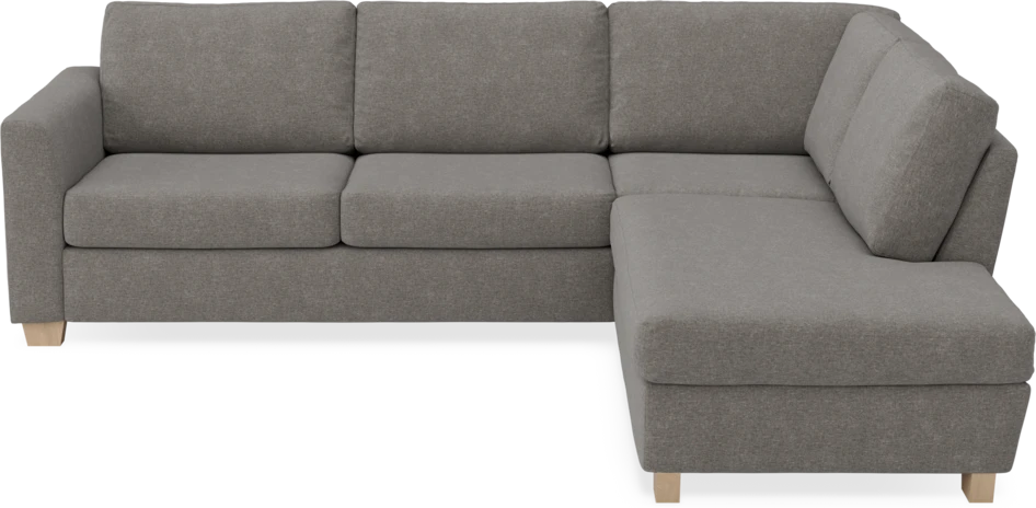 Friday - 2,5-sits soffa med divan höger - Grå
