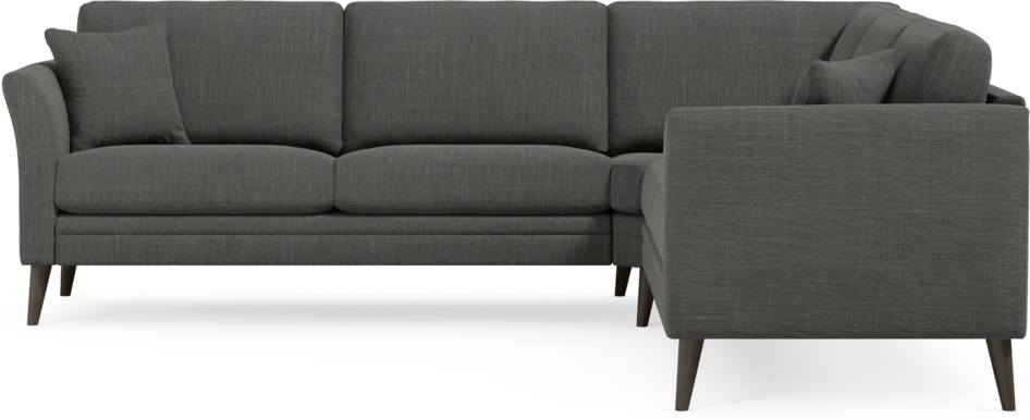 Eden - Hörnsoffa, 2,5+2,5-sits - Grå