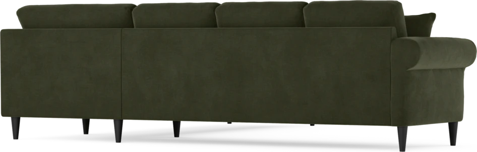 Eden - Hörnsoffa, 3+3-sits - Grön