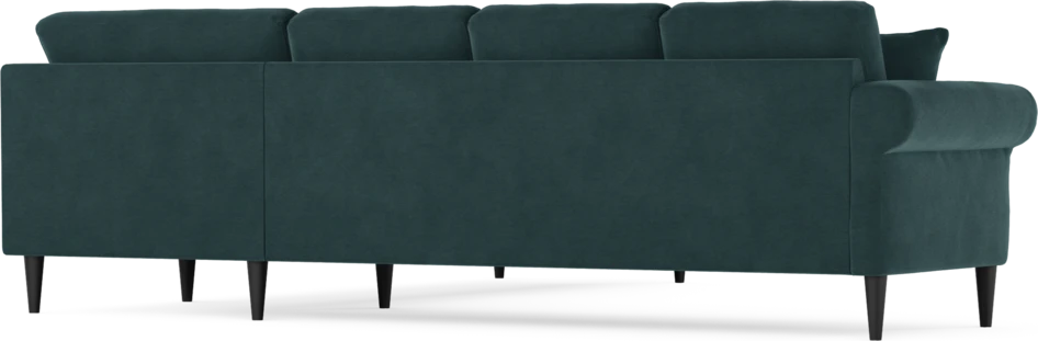 Eden - Hörnsoffa, 3+3-sits - Blå