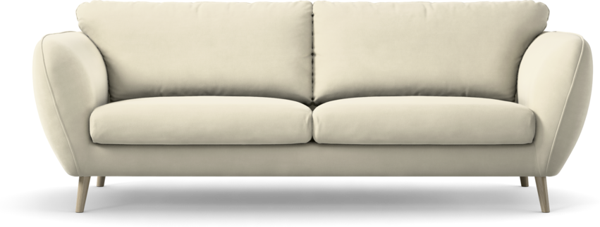 Madison Lux - 3-sits soffa - Vit