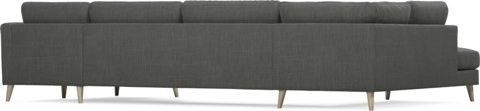 Bridge - 3-sits soffa med divan vänster och schäslong höger - Grå