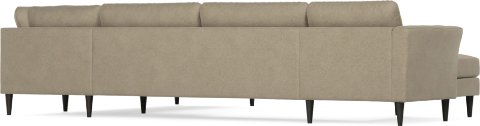 Bridge - Hörnsoffa, 3+2-sits med schäslong vänster - Beige