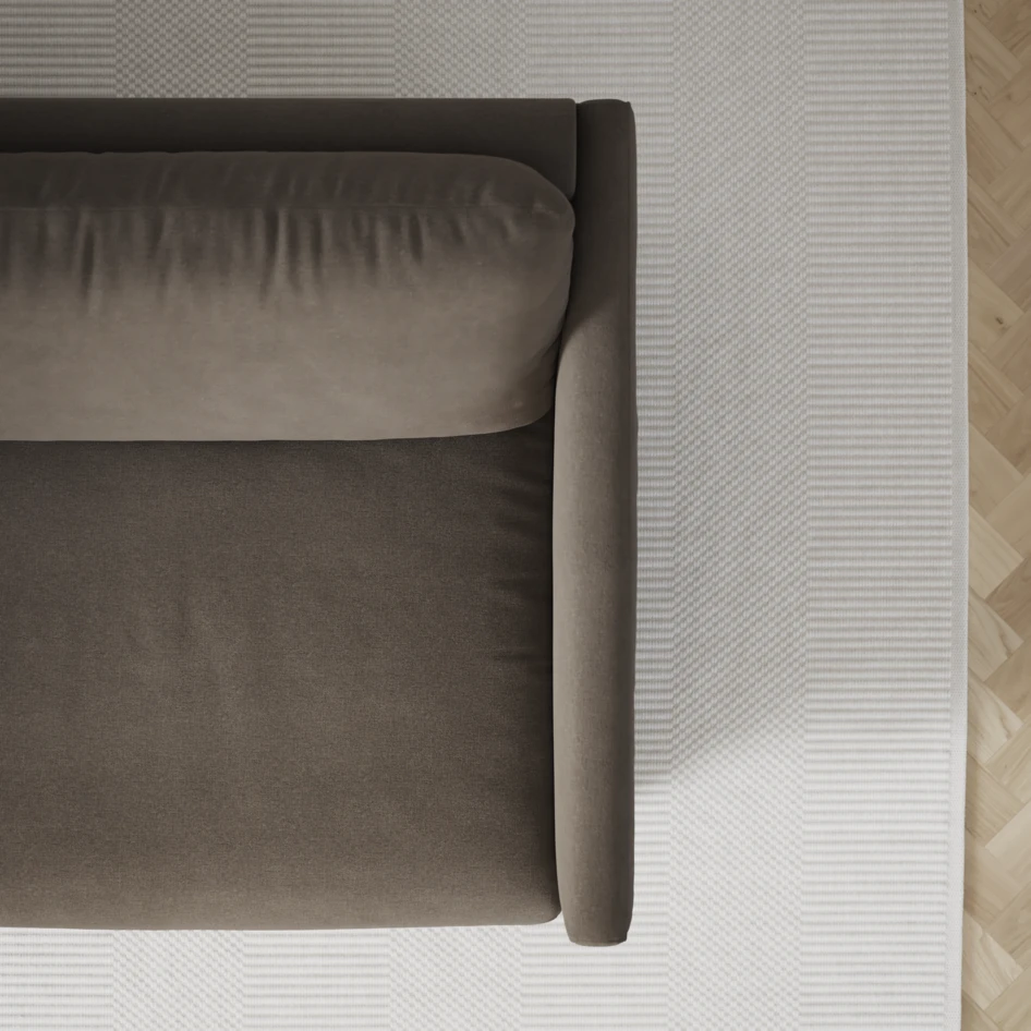 Madison Lux - Hörnsoffa med schäslong höger - Beige