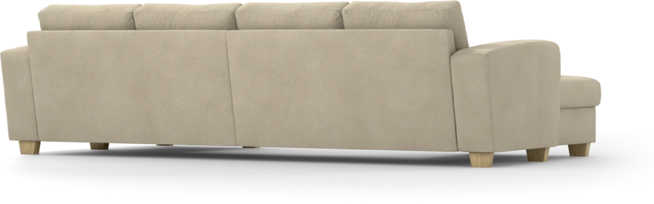 Friday - 2-sits soffa med två schäslonger - Beige