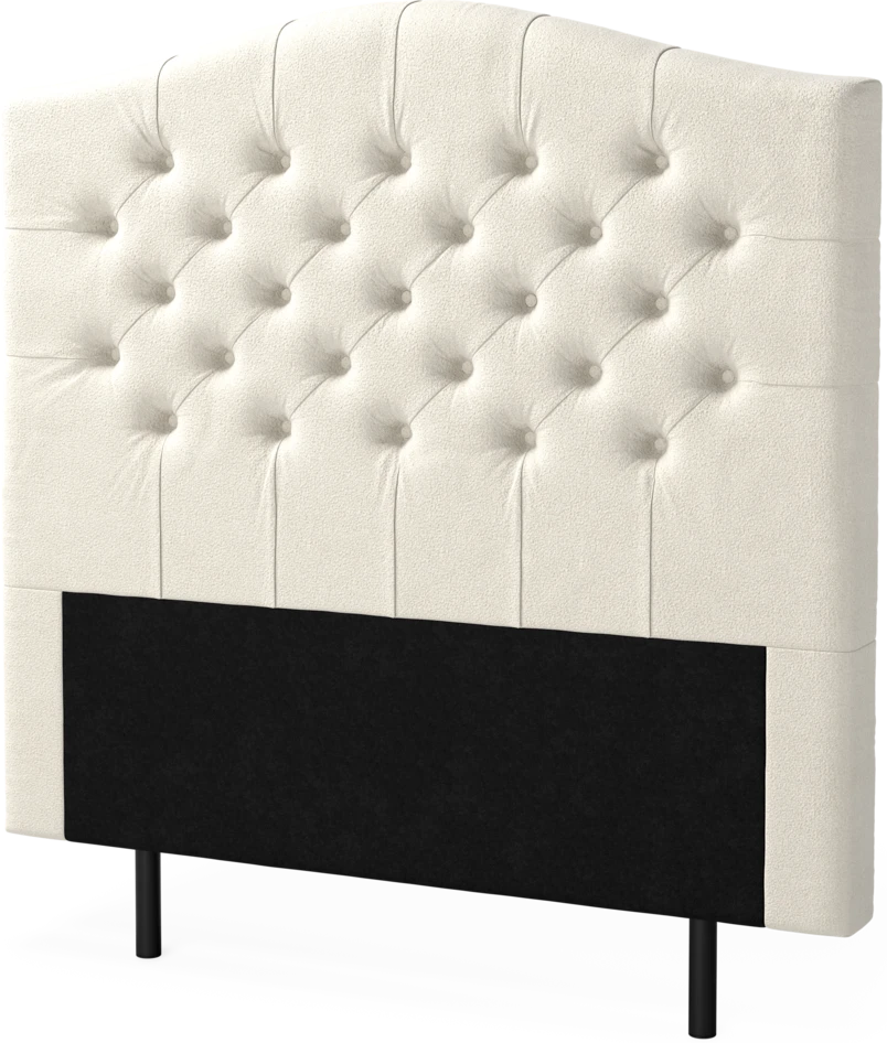 New York välvd - Sänggavel, 90-210 cm - Beige