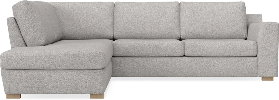 Friday - 2,5-sits soffa med divan vänster - Vit