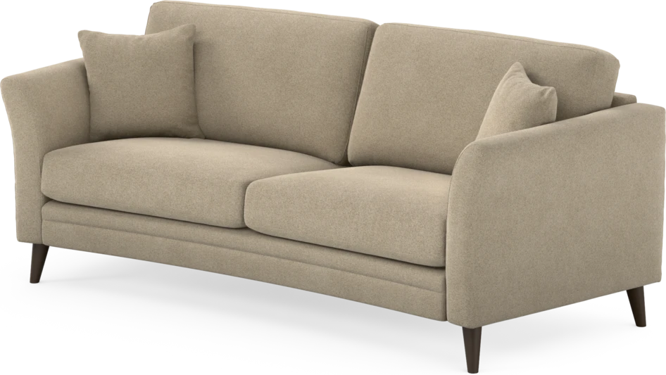 Eden - 2,5-sits soffa svängd - Beige