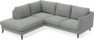 Madison - 2-sits soffa med divan vänster - Grå