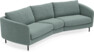 Madison - 3-sits soffa svängd, 90 cm - Turkos