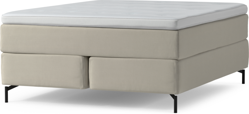 Delux Dream - Kontinentalsäng, dubbelsäng med bäddmadrass och sängben