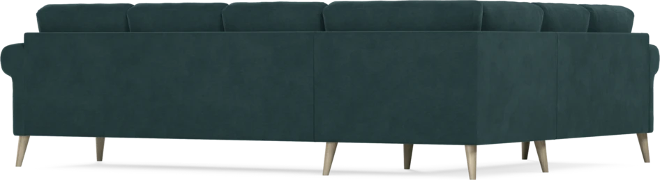 Eden - Hörnsoffa, 2+3-sits - Blå