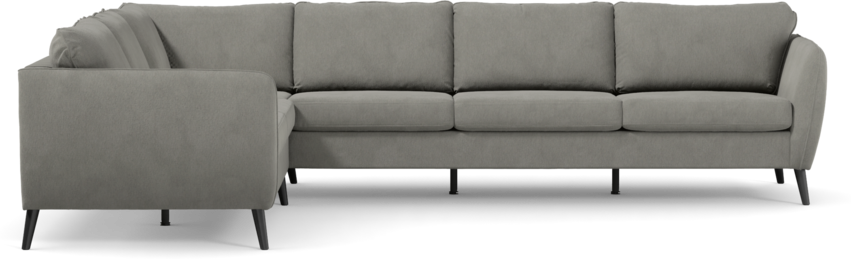 County - Hörnsoffa, 2+3-sits - Grå