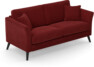 Eden - 2,5-sits soffa - Röd