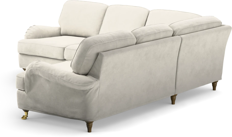 Oxford - Hörnsoffa 2+2-sits - Vit