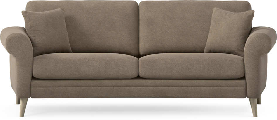 Eden - 2,5-sits soffa svängd - Brun