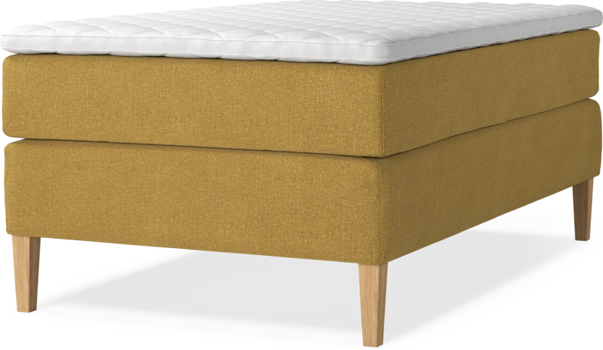 Delux Exclusive - Kontinentalsäng, enkelsäng 120 cm med bäddmadrass