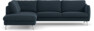Madison - 3-sits soffa med divan vänster - Blå