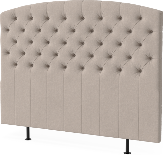 Cape välvd - Sänggavel , 90-210 cm - Beige