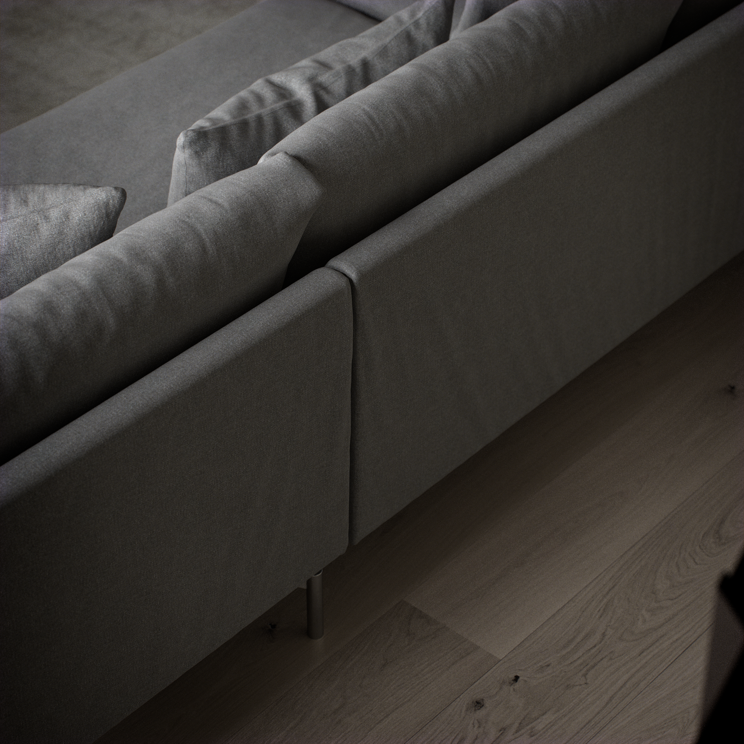 Harper - 3-sits soffa med divan höger - inspiration