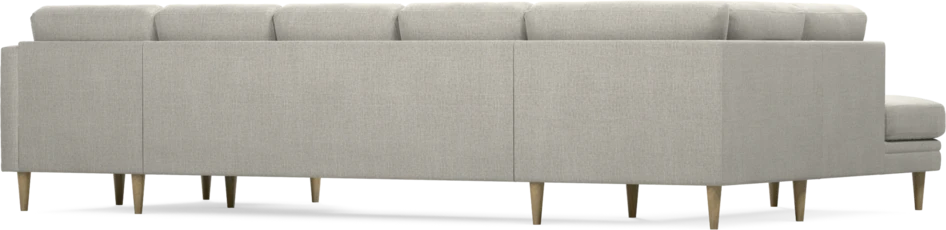 Eden - 3-sits soffa med divan vänster och schäslong höger - Grå