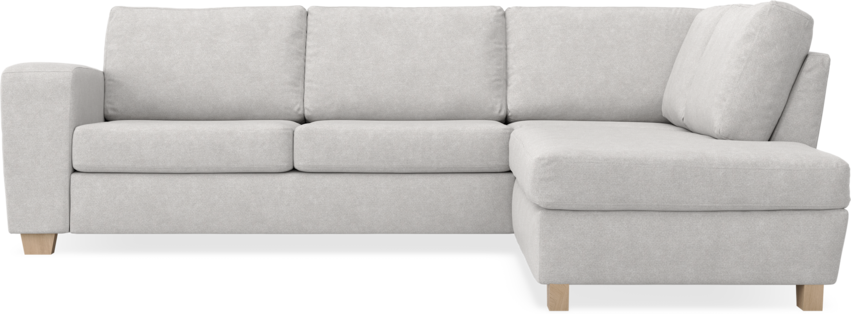 Friday - 2,5-sits soffa med divan höger - Grå