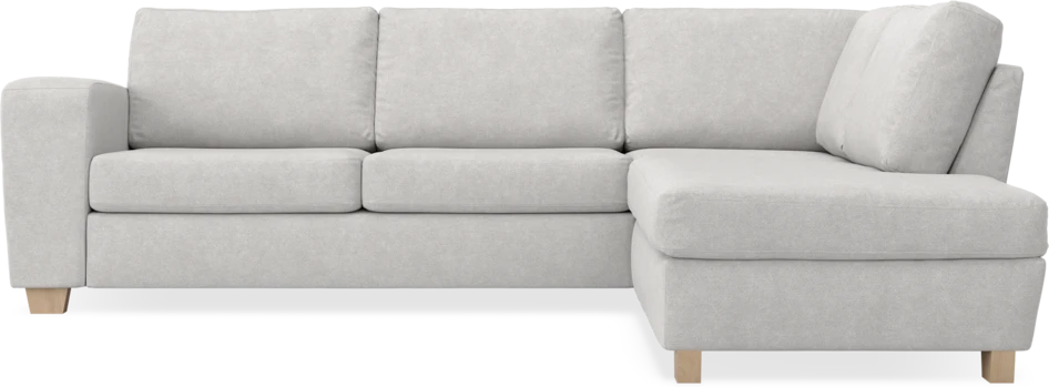 Friday - 2,5-sits soffa med divan höger - Grå