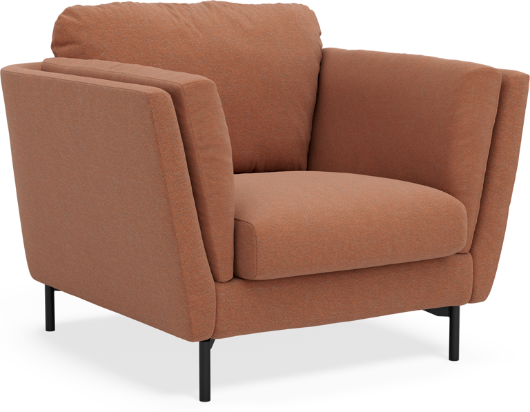 Madison Lux - Fåtölj, 70 cm - Orange