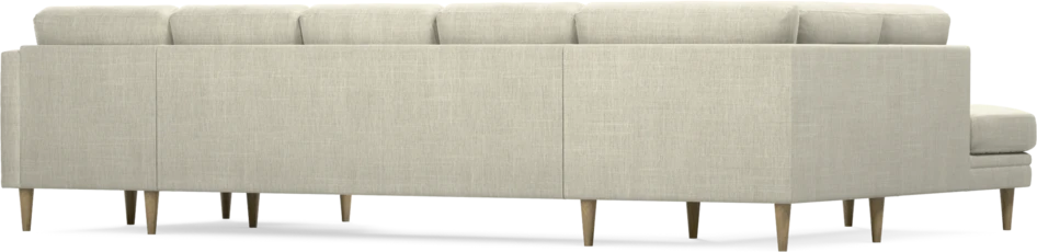 Eden - 3-sits soffa med divan vänster och schäslong höger - Beige