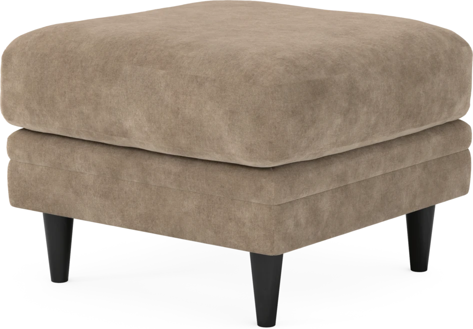 Eden - Fotpall - Beige