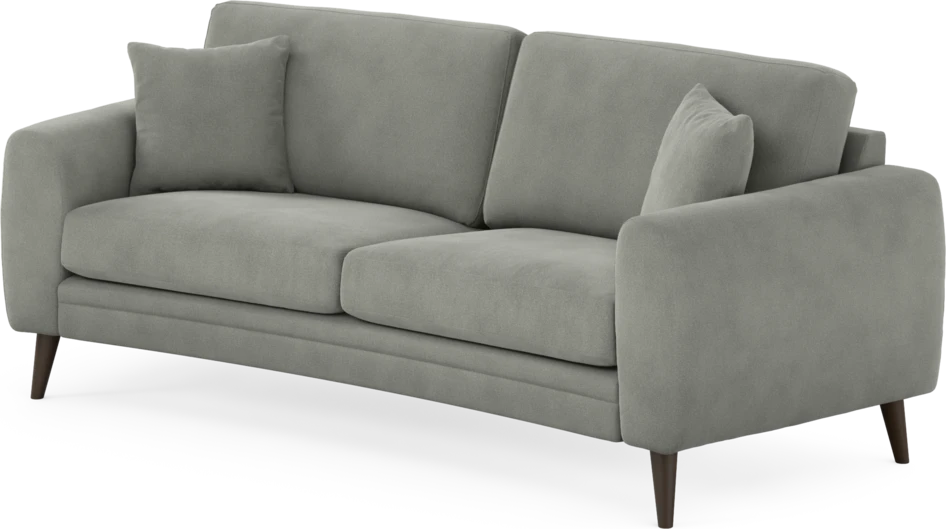 Eden - 2,5-sits soffa svängd - Grå