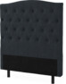 Delux Välvd - Sänggavel, 90-210 cm