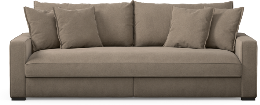 Rossi - 3-sits soffa, hel dyna - Beige