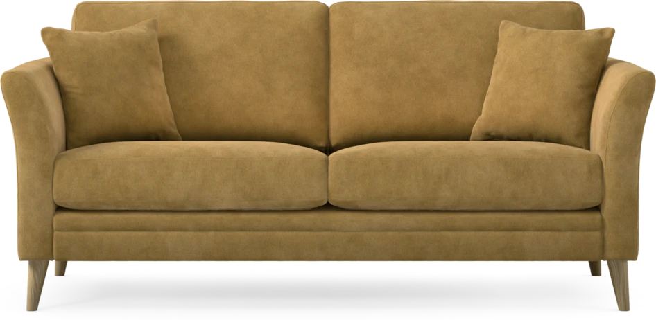 Eden - 2,5-sits soffa - Gul