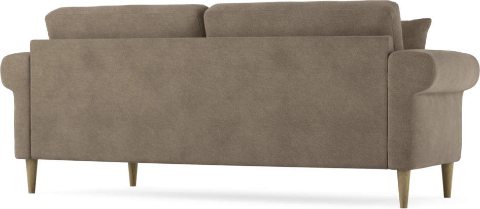 Eden - 2,5-sits soffa svängd - Brun
